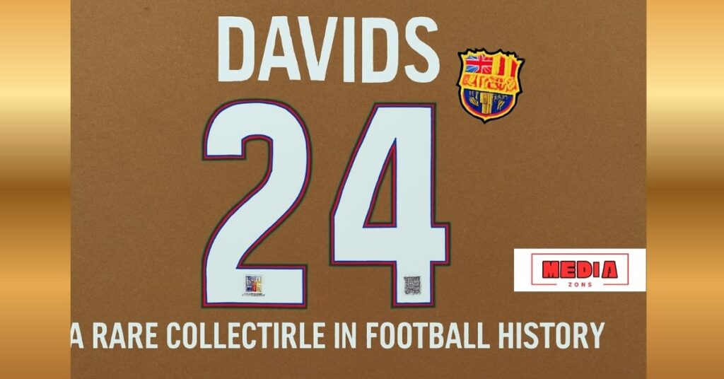 Edgar Davids Nameset Barcelona: A Rare Collectible in Football History 2 Scott Levin Truck Driver 1