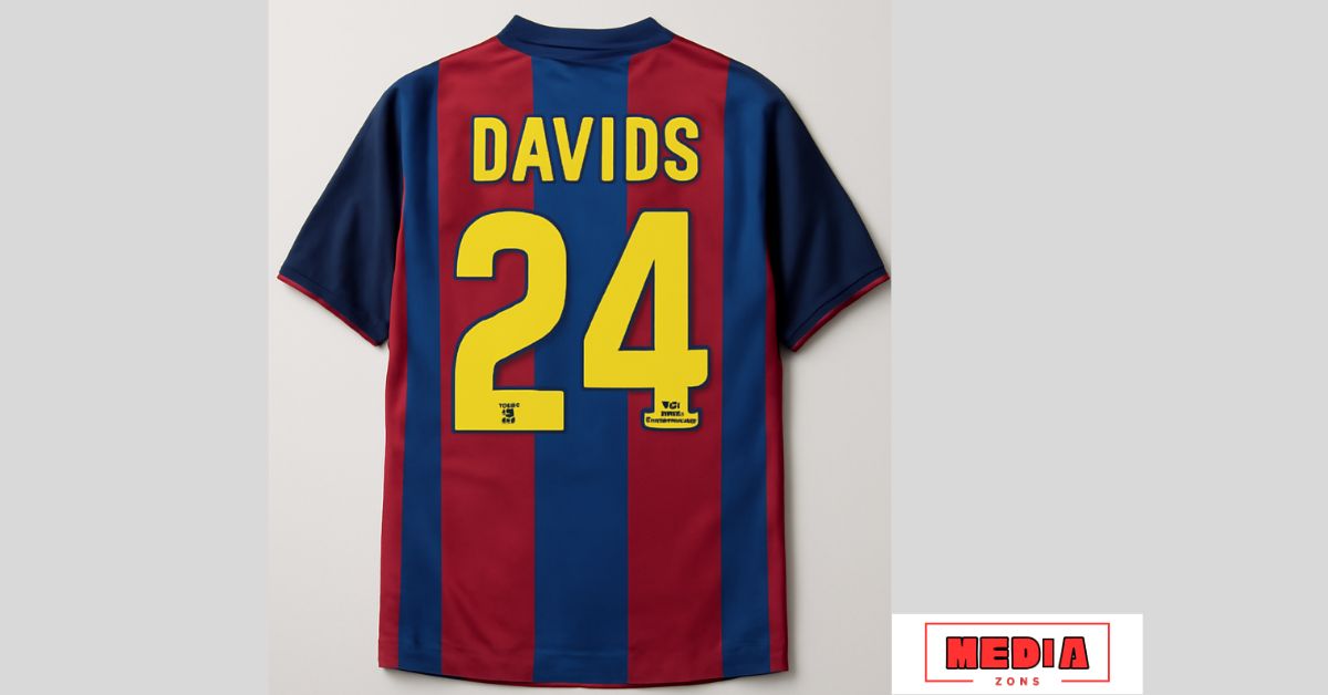 Edgar Davids Nameset Barcelona: A Rare Collectible in Football History